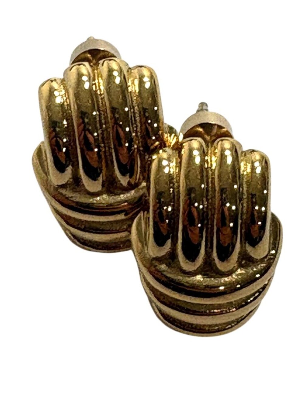MEFYE Gold-Toned Knot Earrings